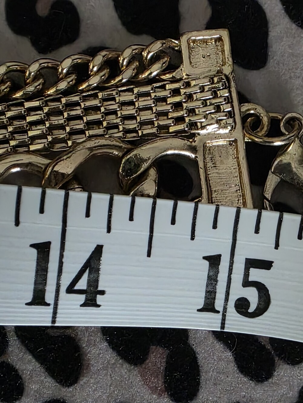 Aldo Gold Layered Chain Statement Necklace - Women Jewelry - Picture 4 of 4